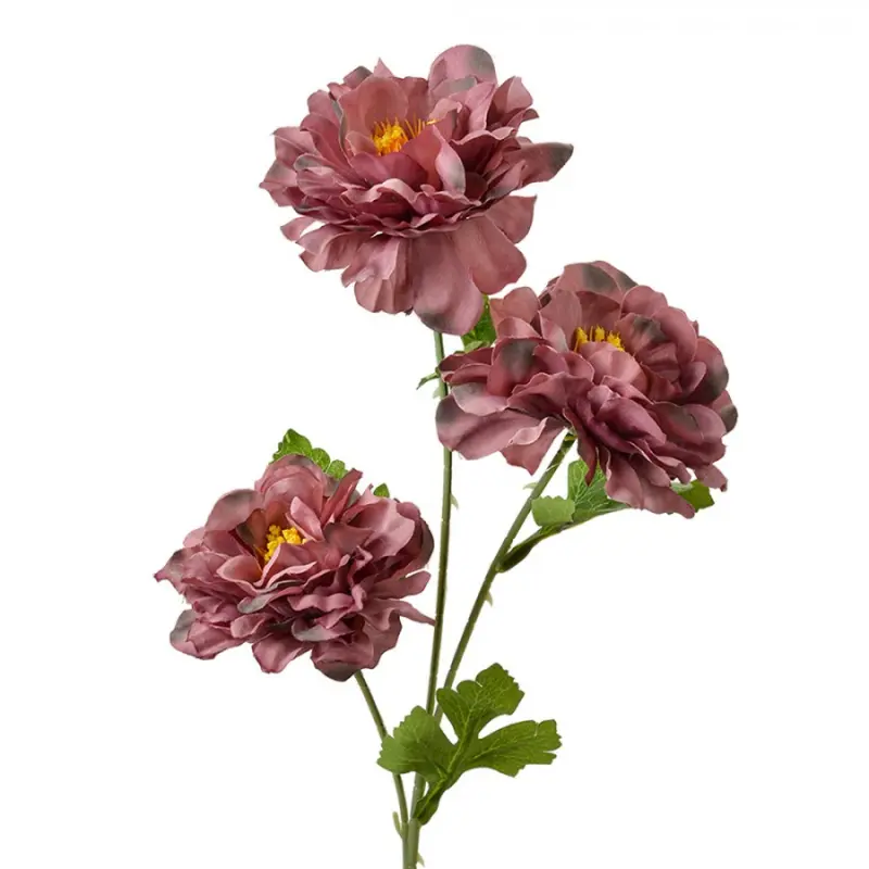 Umělá květina tmavě růžová Tessina – 64 cm