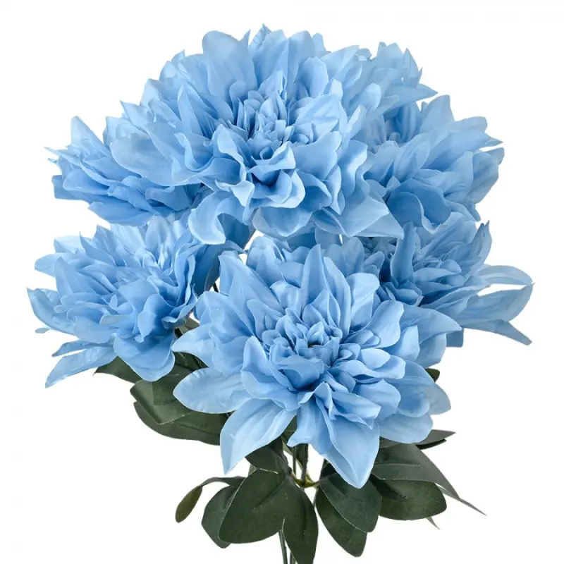 Umělá květina modrá Laurianne – 49 cm