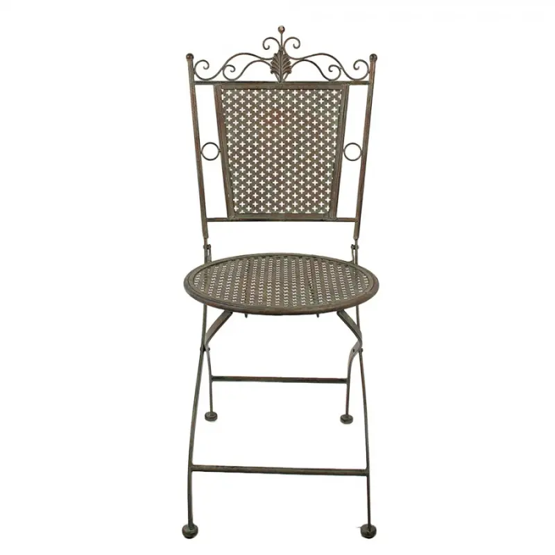 Kovová bistro / zahradní židle Nico – 43x45x96 cm