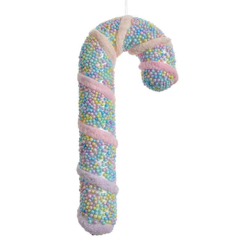 Vánoční ozdoba cukrová hůlka Candy Cane pastelová S – 20 cm