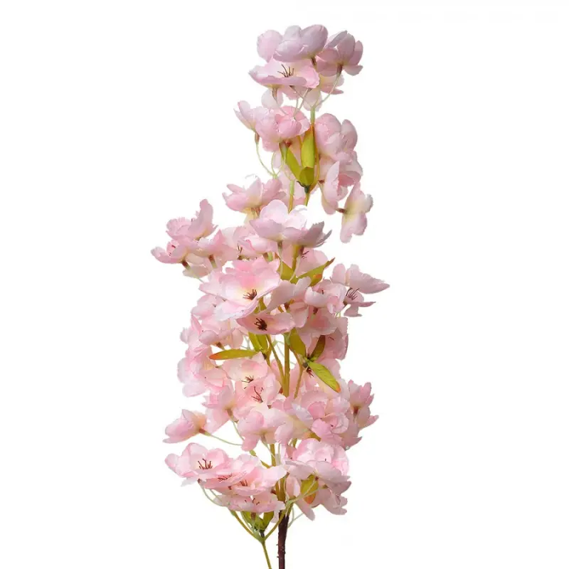 Velká umělá květina růžová třešeň – 98 cm