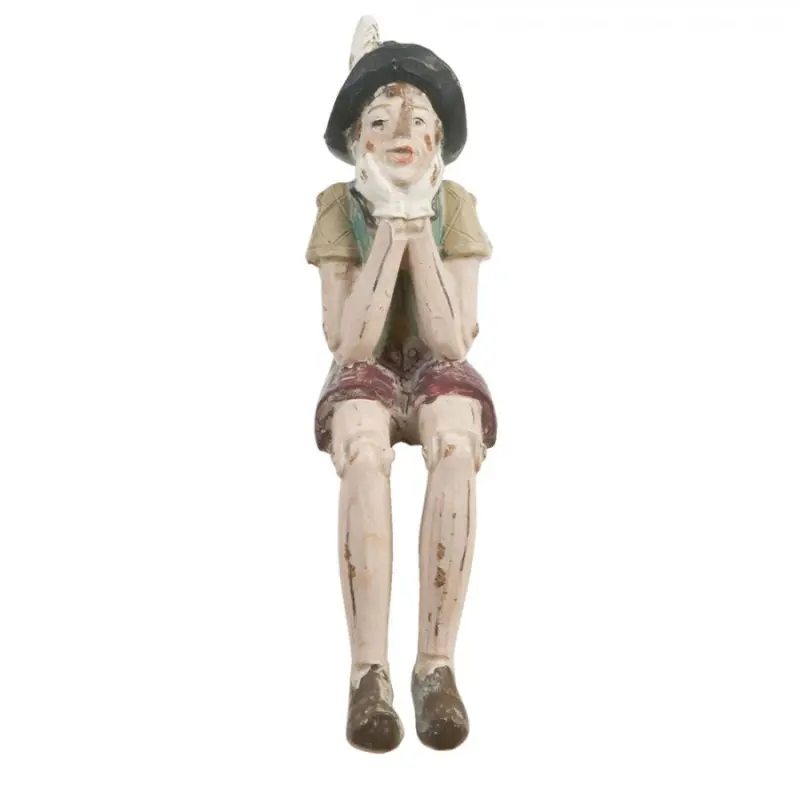 Figurka sedící Pinocchio B – 4x7x15 cm