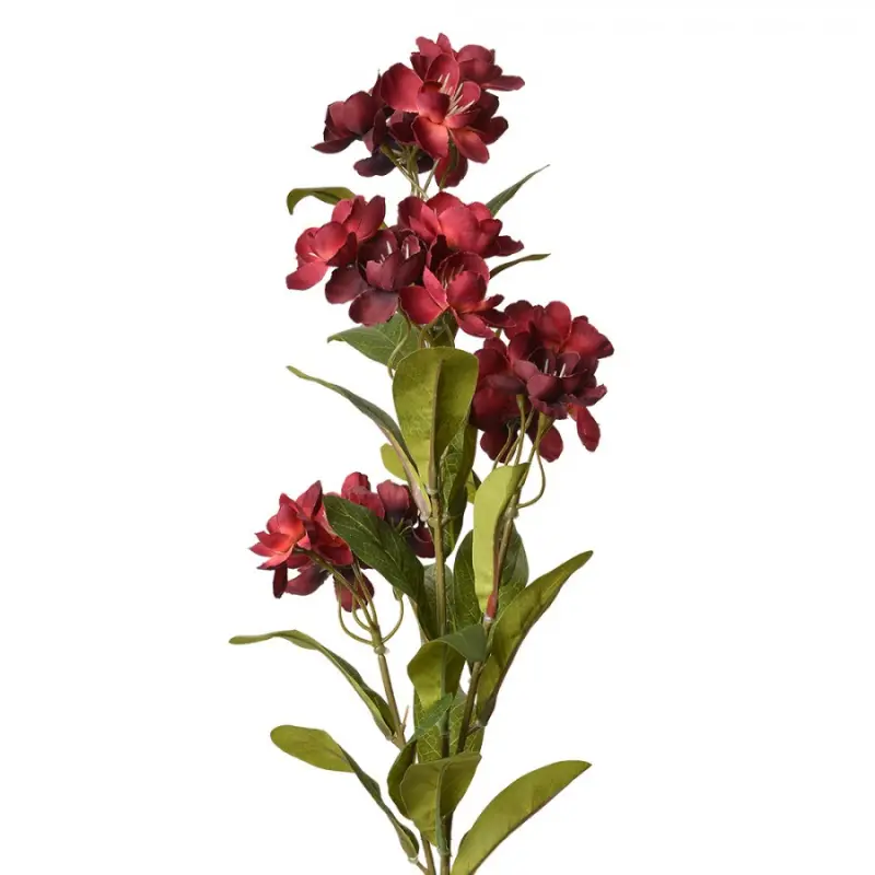 Umělá květina červená plumérie - 70 cm