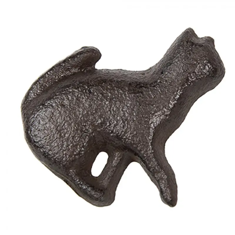 Kovová úchytka / klika běžící kočka – 5x3x5 cm