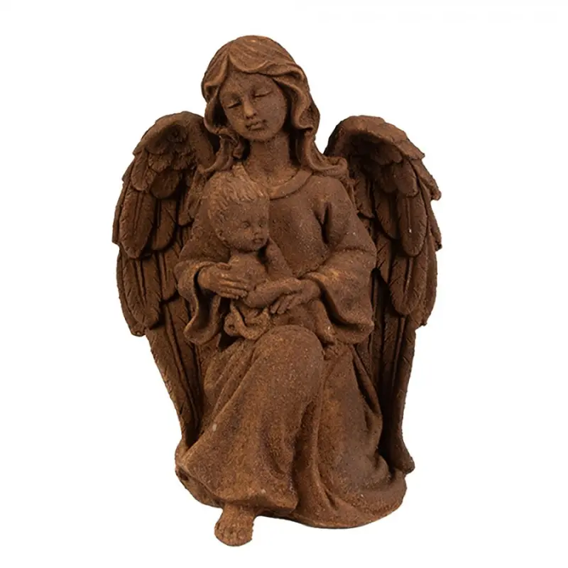 Náboženská socha andělíčka s dítětem Bartholomeus – 18 cm