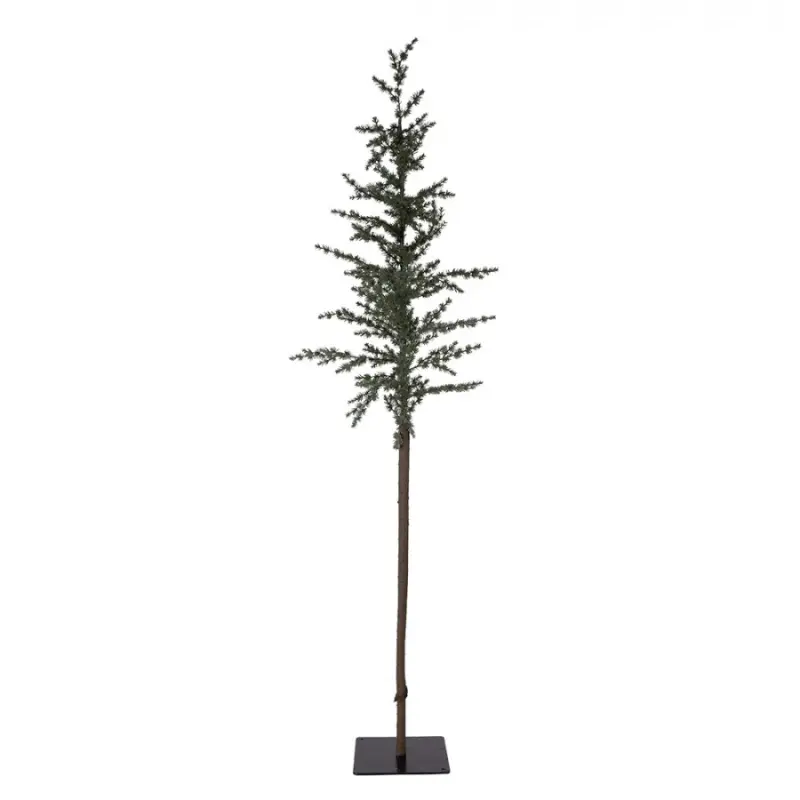 Umělá rostlina na podstavci vysoký jehličnatý stromek Schlang L – 45x45x150 cm