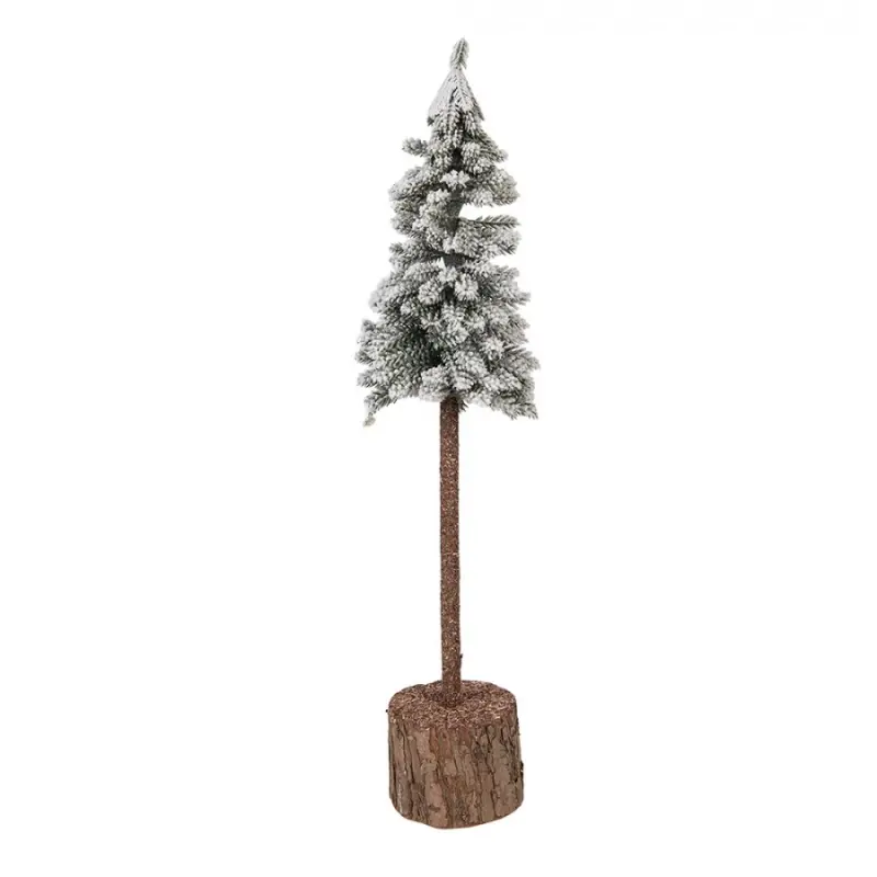 Umělý stromek na podstavci ve tvaru kmene Taalemon 10x48 cm