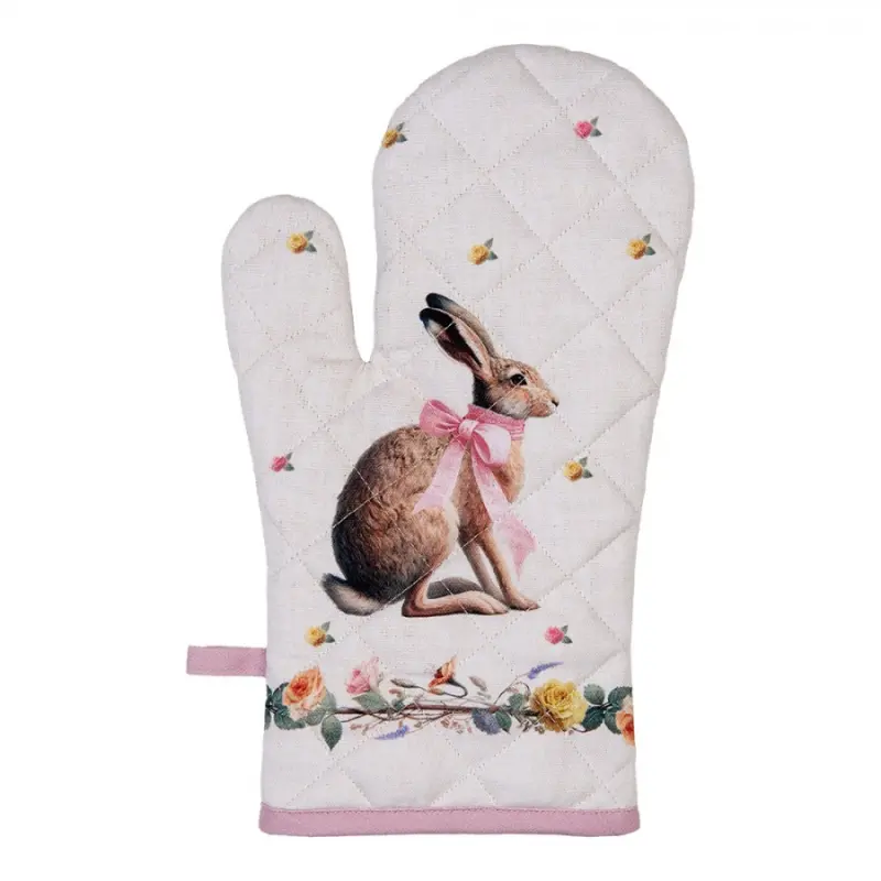 Chňapka s velikonočním zajíčkem Easter Vintage Ears – 18x30 cm