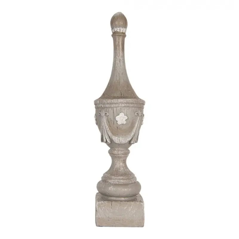 Béžová dekorace v antickém stylu Horcus – 11x43 cm