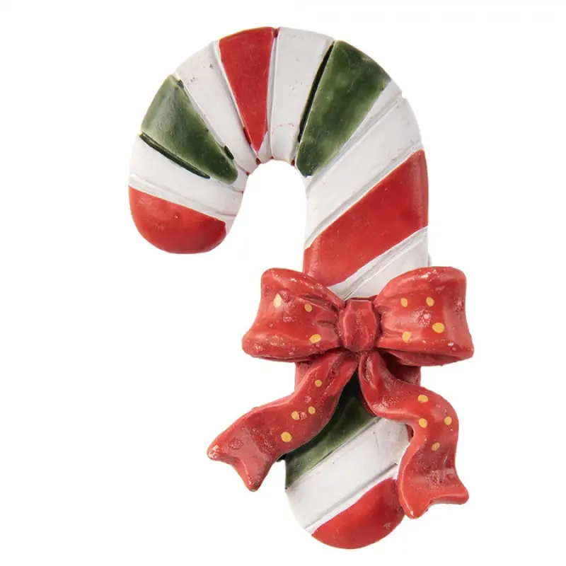 Dekorační magnet vánoční cukrová hůlka Candy Cane – 5x1x9 cm