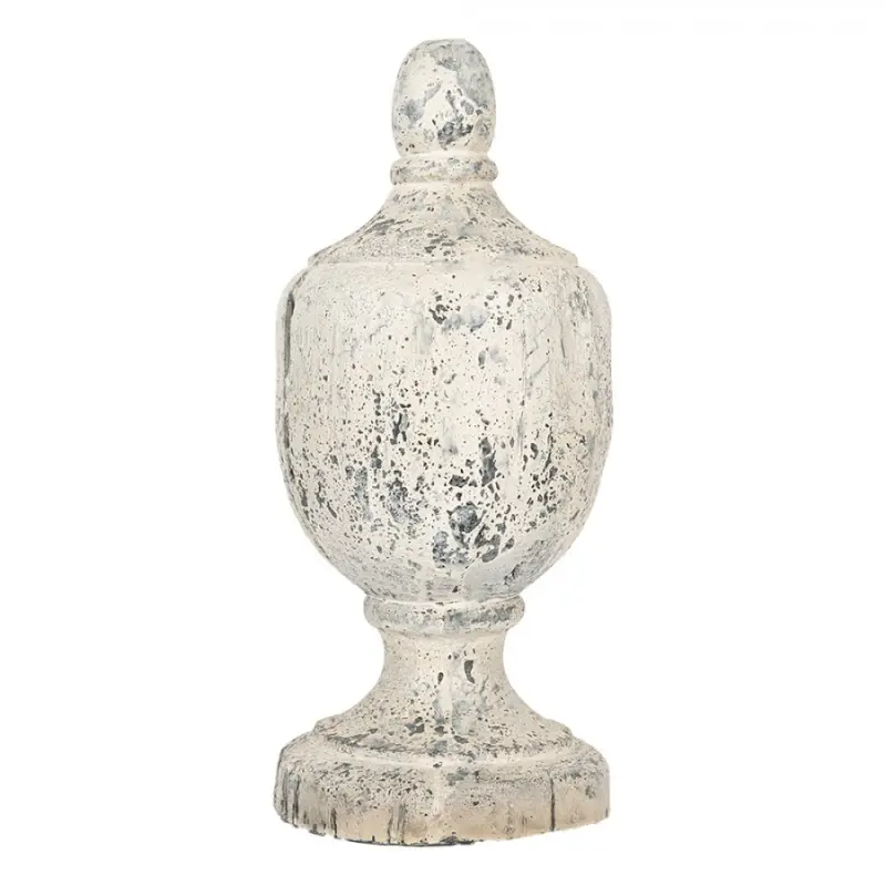 Béžová keramická dekorativní ozdoba – 19x45 cm