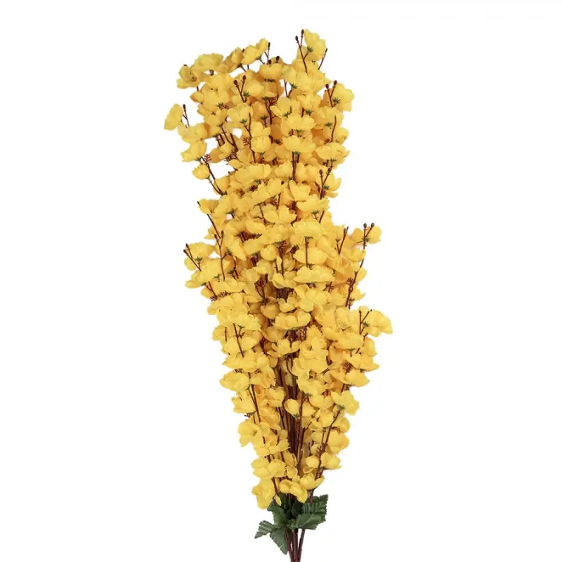Umělá květina žlutá – 100 cm