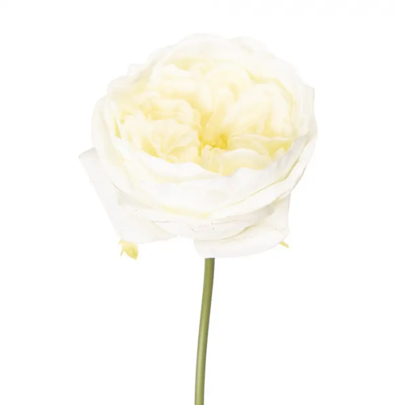 Umělá květina růžová růže – 35 cm_3