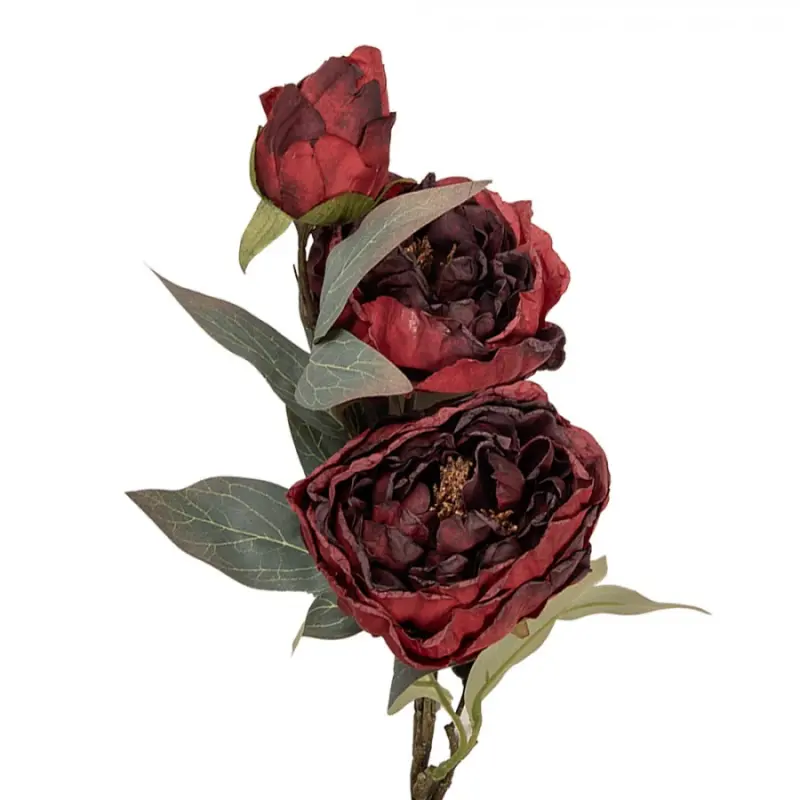 Umělá květina červená – 72 cm