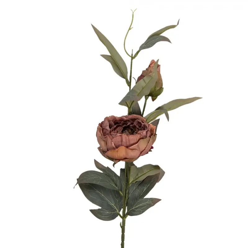 Umělá květina růžová – 83 cm
