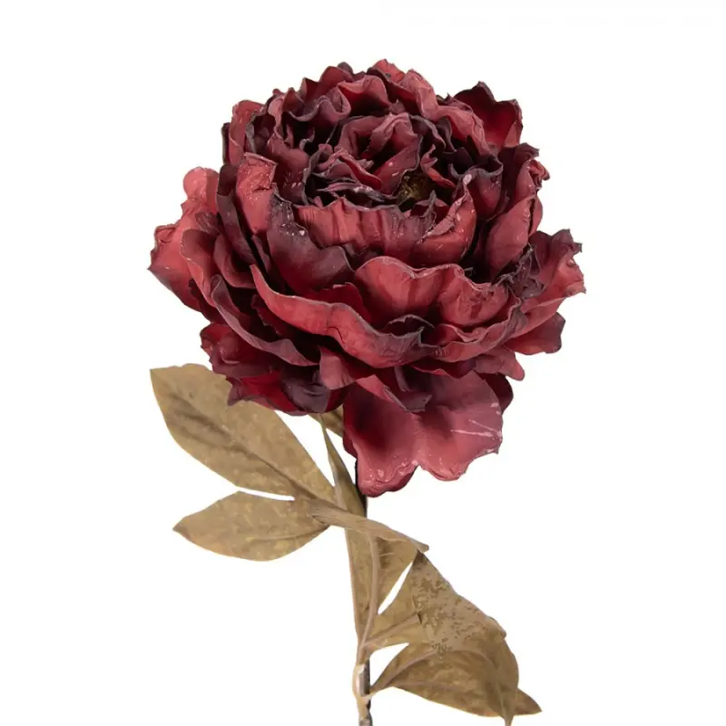 Umělá květina červená – 70 cm_1