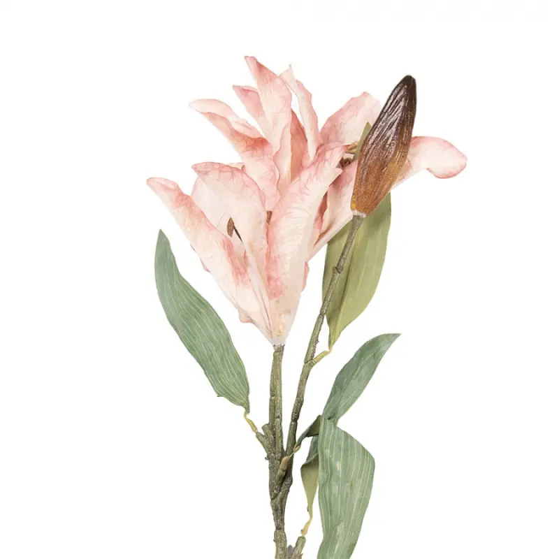 Umělá květina růžová – 88 cm