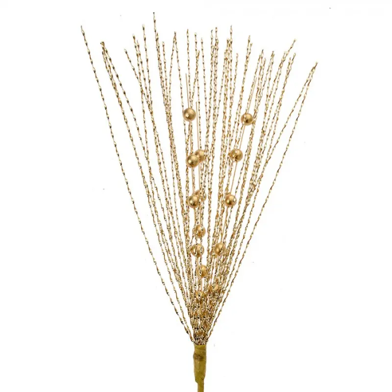 Umělá zlatá větev – 60 cm