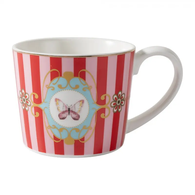 Bílý porcelánový hrnek