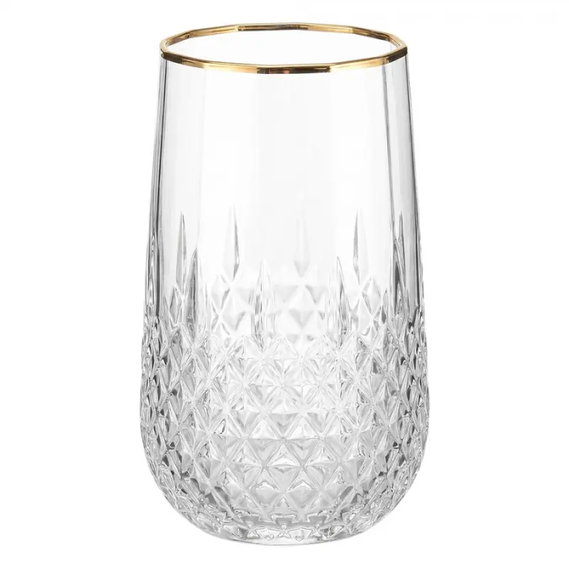 Průhledná skleněná sklenice na vodu – 350 ml_4