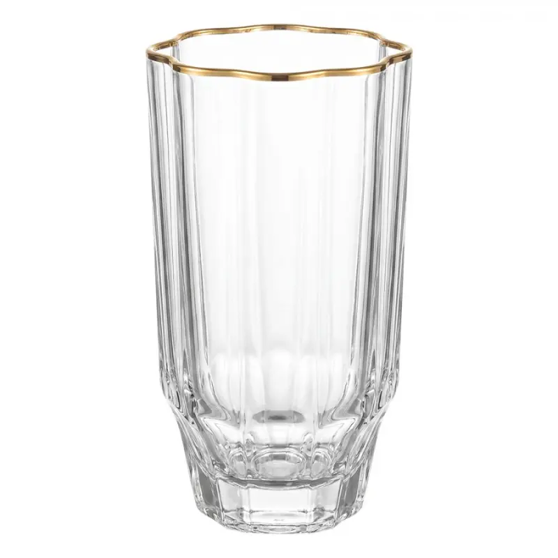 Průhledná skleněná sklenice na vodu – 300 ml_1