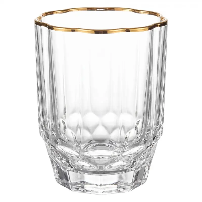 Průhledná skleněná sklenice na vodu – 320 ml_3