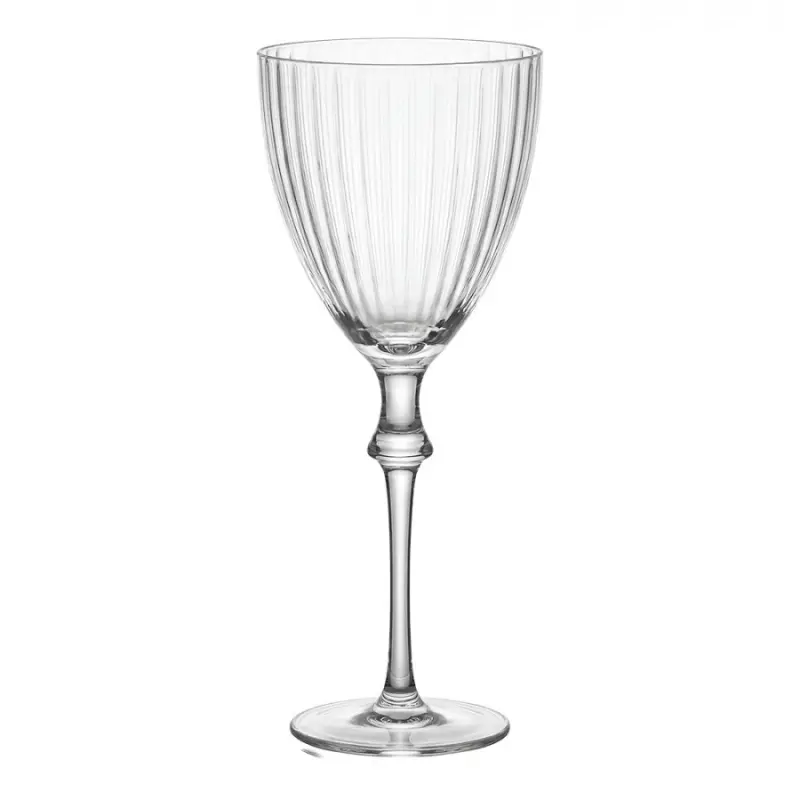 Průhledná skleněná sklenice na víno – 300 ml_3