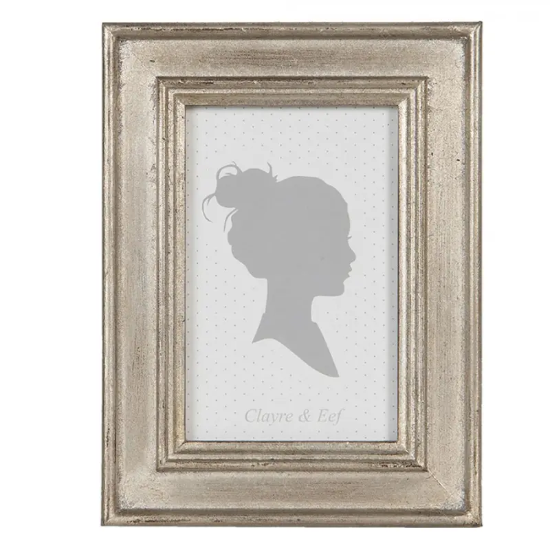 Stříbrný rámeček na fotografie ve vintage stylu – 10x15 cm
