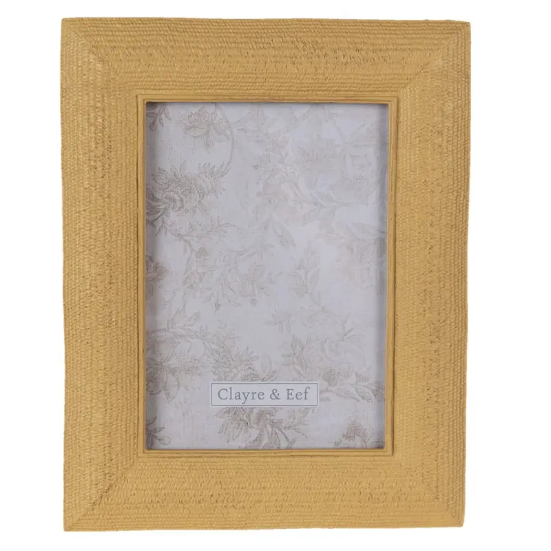Rezavý antik fotorámeček s plastickým okrajem – 13x18 cm