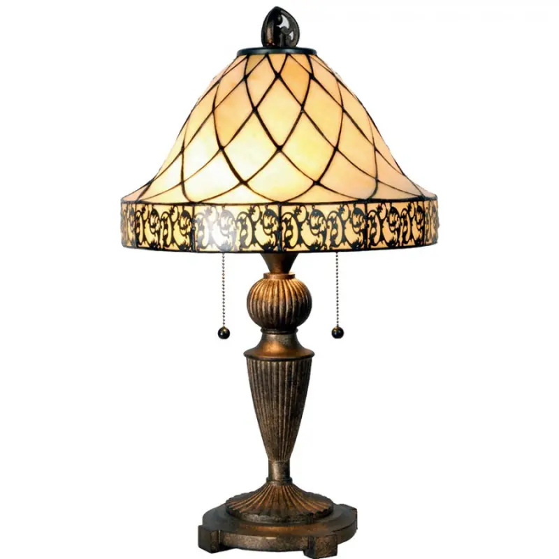 Stolní lampa Tiffany Klaas-Jan – 36x62 cm