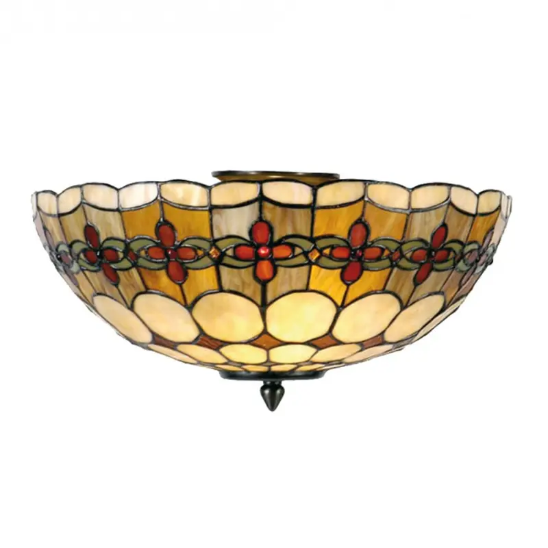Závěsné svítidlo Tiffany Ronald – 40x24 cm