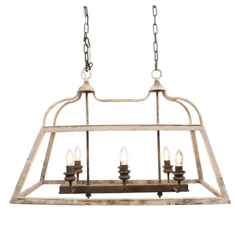 Závěsné vintage světlo Annemarie – 87x35x60 cm