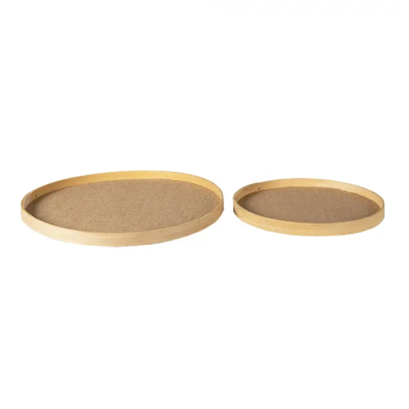 Sada 2 ks podnosů Guus – 40x3 / 31x3 cm
