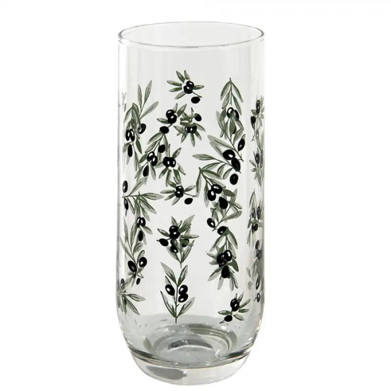 Nápojová sklenička s olivami – 280 ml