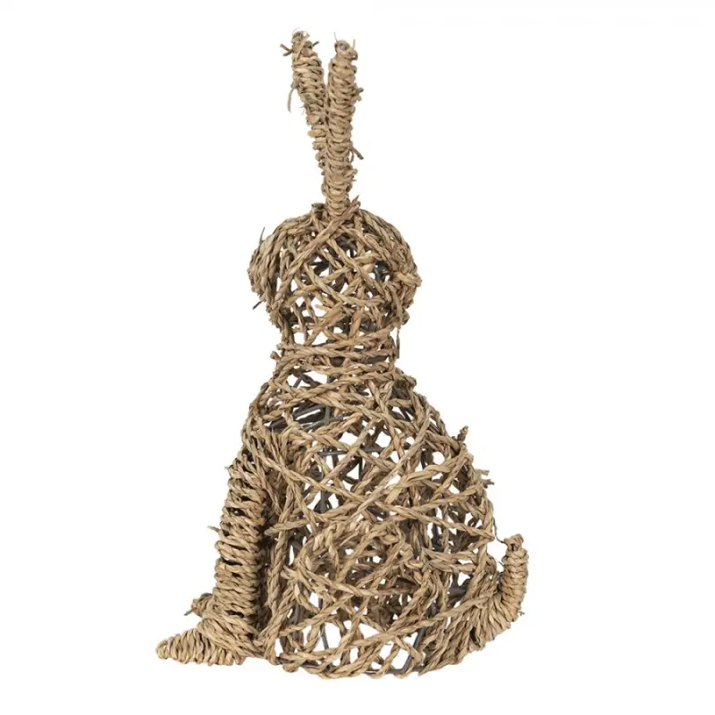Dekorace Socha Králík Hnědý 25*42 cm – 25x25x42 cm