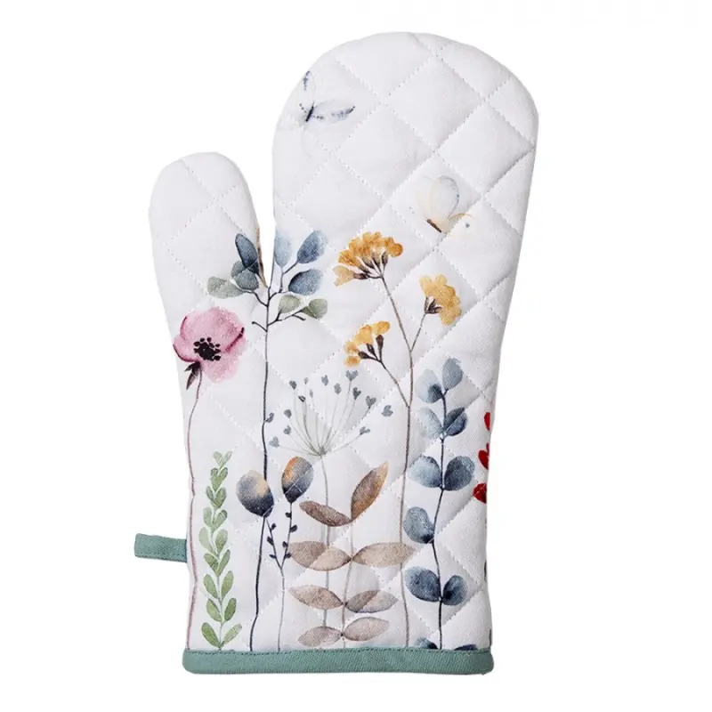 Bavlněná kuchyňská chňapka Flowerbomb – 18x30 cm