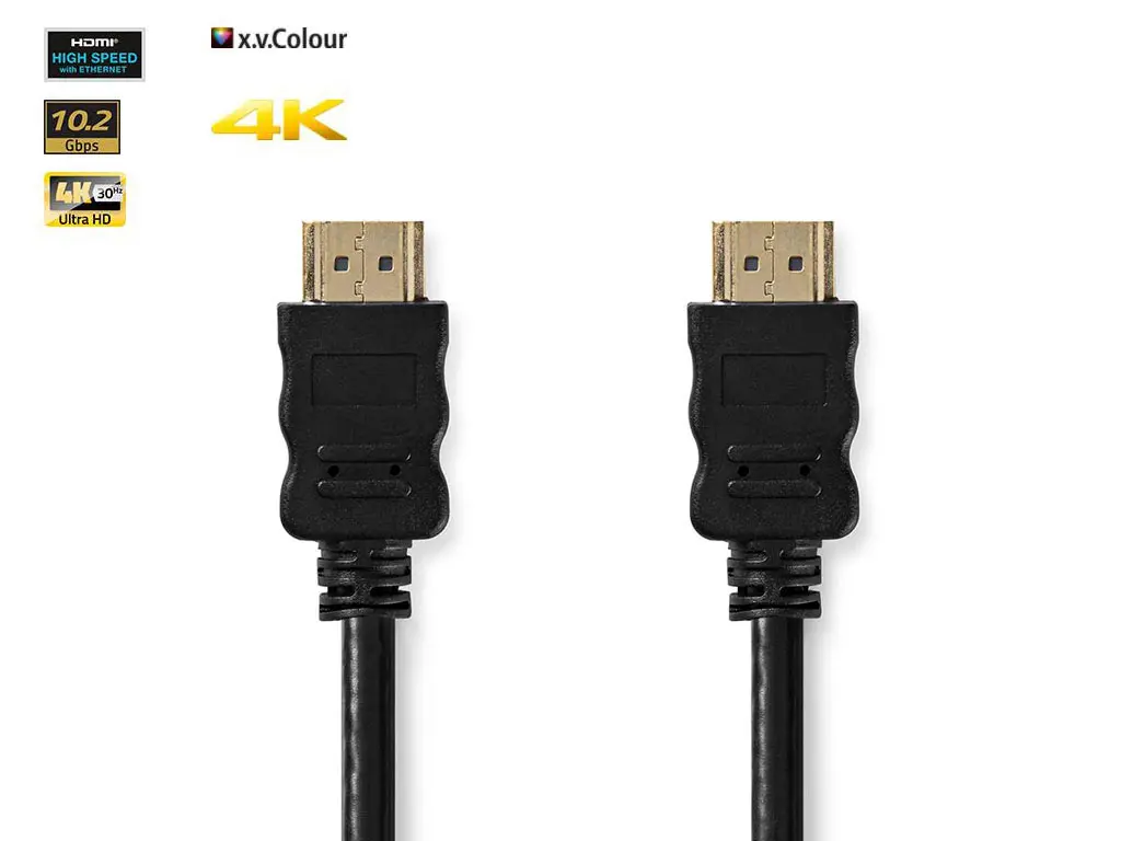 Kabel HDMI A - HDMI A verze 1.4 s Ethernetem délka  7.5m  Valueline