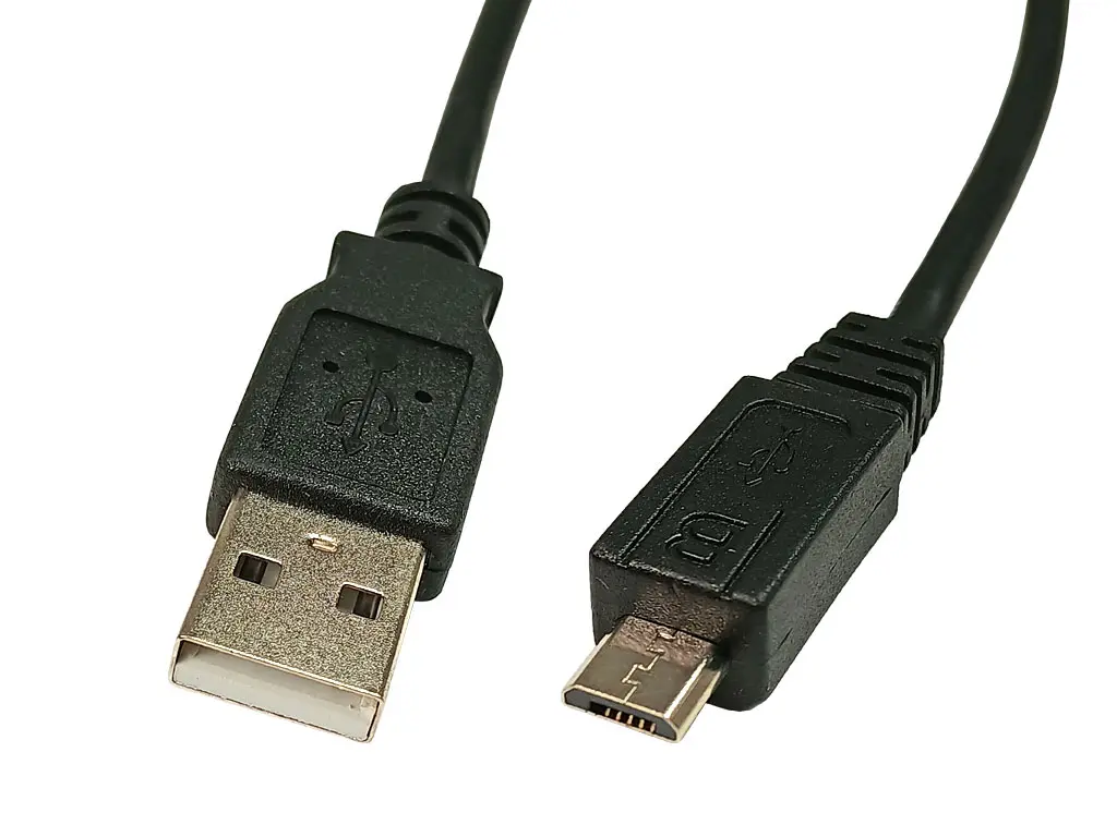 Kabel USB - typ A / micro USB typ B 5 pin 5m