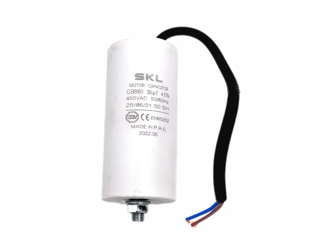 Kondenzátor rozběhový 35mF-kabel TC886HS