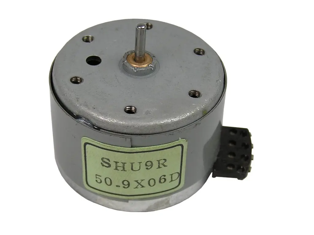 Motor magnetofonu 9V  CW pravotočivý Sharp SHU9R dvourychlostní