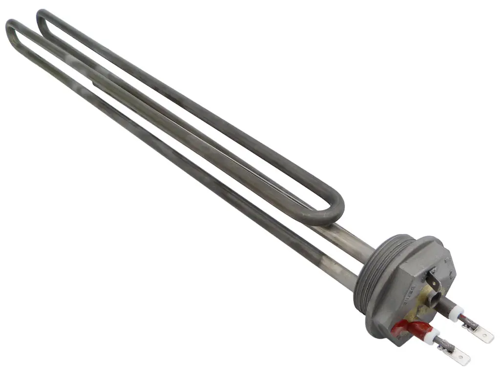 Topné těleso 2000W 230V šroubové, celonerezové G6/4" do bojleru