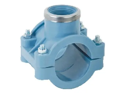PE Navrtávací pás 40x3/4", svěrná spojka na polyetylen