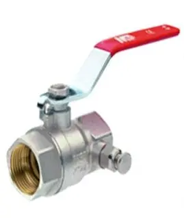 Kulový kohout s vypouštěním 3/4" FF PN 25