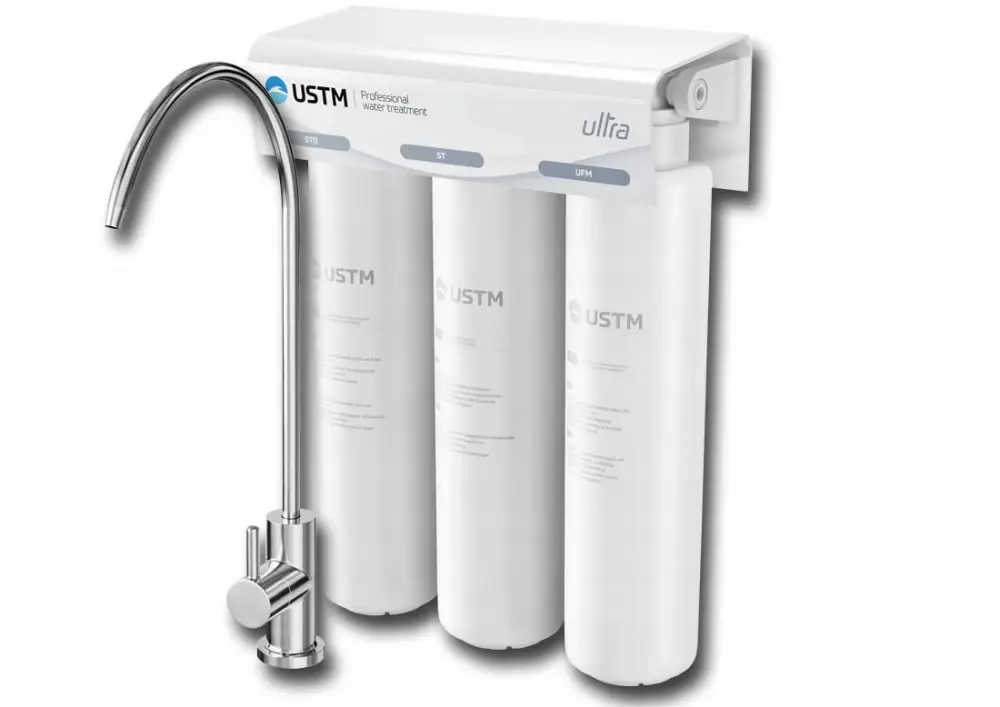 Kuchyňský filtr USTM ULTRA s baterií chrom