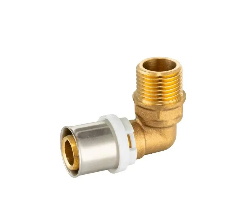PEXAL koleno s vnějším závitem 20 x 3/4" - Lisovací tvarovka (TH)