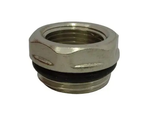 5062 Radiátorová redukce 1/2" x 3/8" s těsněním