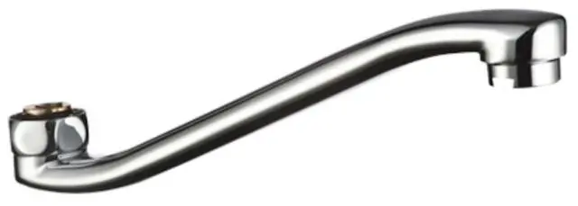 Výtokové ramínko ploché, zvednuté "RS"22cm, trn 18mm X 3/4"
