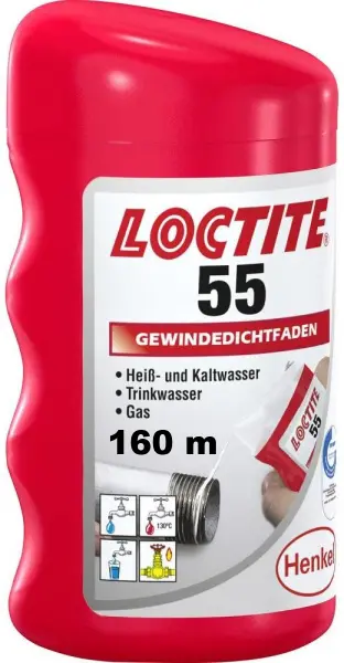 Loctite 55 těsnící provázek 160m