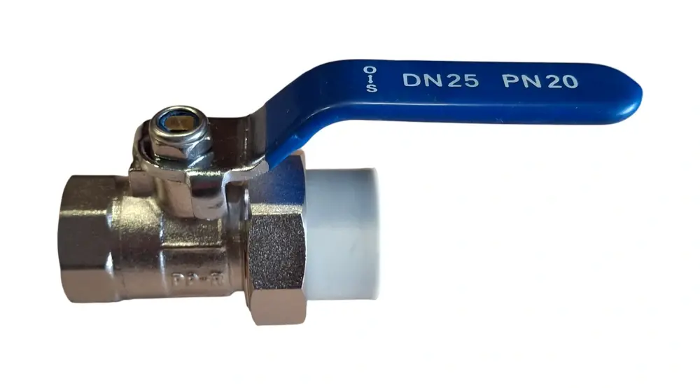 PPR Kulový kohout 25x3/4" s vnitřním závitem a varným šroubením
