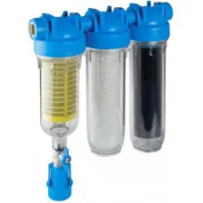 Vodní filtr HYDRA TRIO 1" RSH 50mcr + LA + FA 25mcr 8BAR